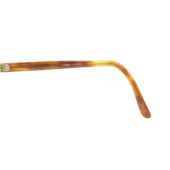 Vintage Tortoise Brown Oversized Square Eyeglasses Frames 140 France Designer - Picture 9 of 12
